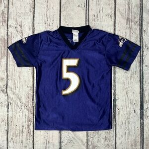 Joe Flacco Baltimore Ravens Boys Kids Youth NFL Football Jersey